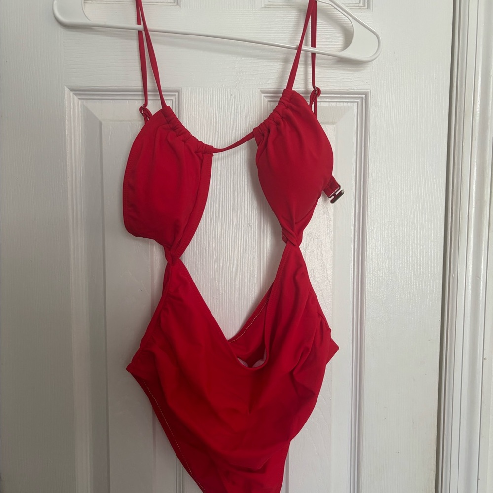 Women’s Red One Piece Swimsuit